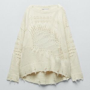 Zara Sweater with Rips